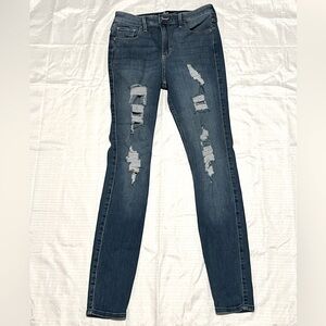 Hollister High-rise super skinny soft stretch jeans